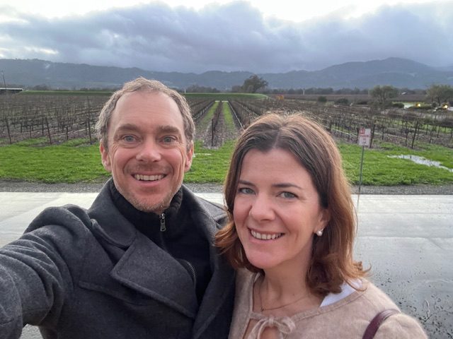 Christmas in Napa with Michel Foch and Silver Oak